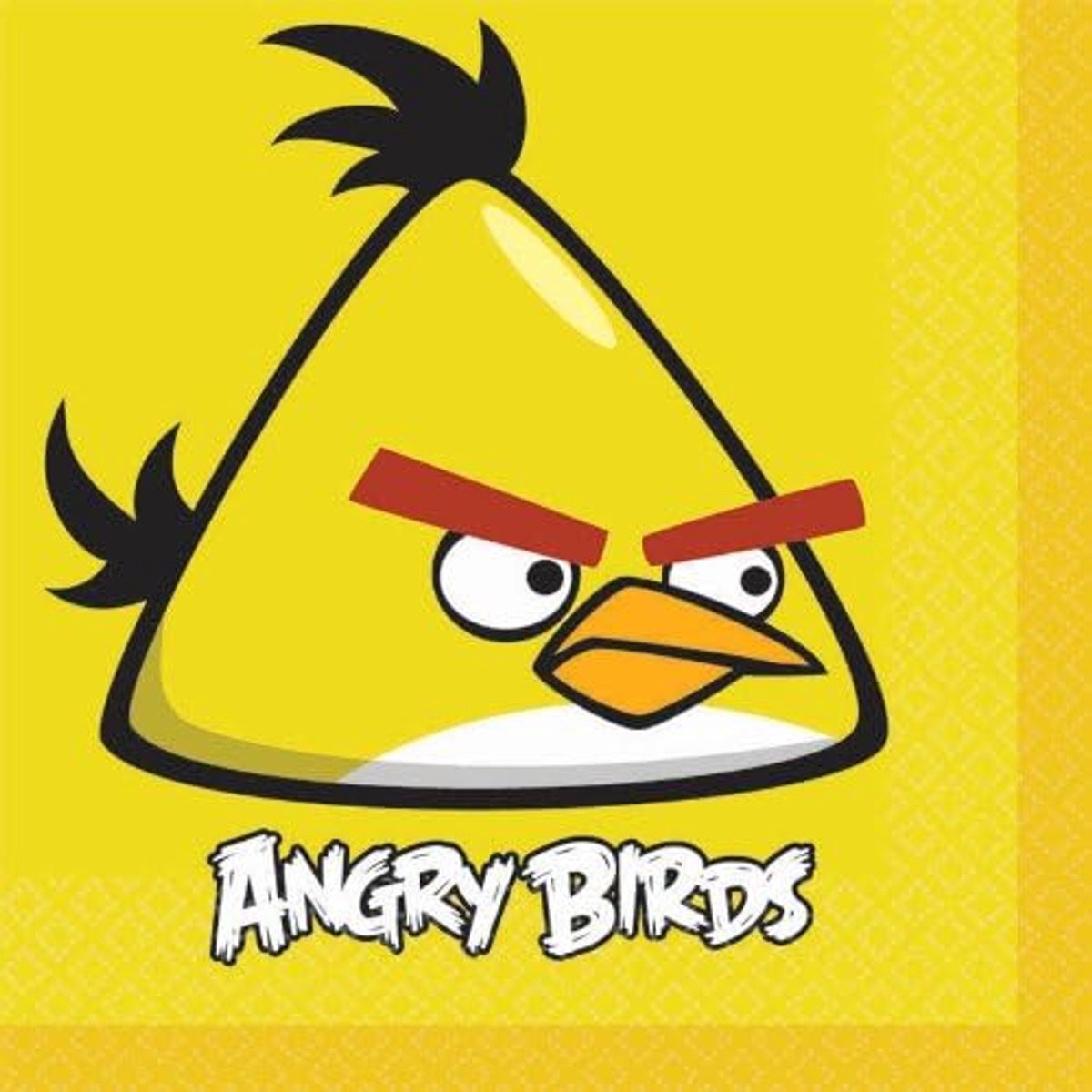 Servetten - Angry birds - wegwerp - 16 stuks