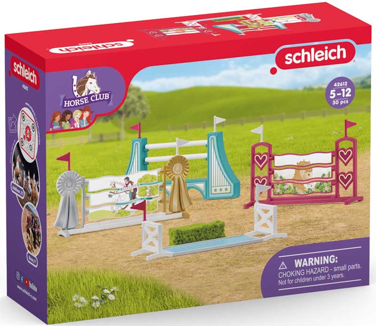 schleich HORSE CLUB - Paardenaccessoires voor de hindernisbaan - 42612 — afbeelding 5