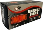 Brûleur double LED orange 12-24V