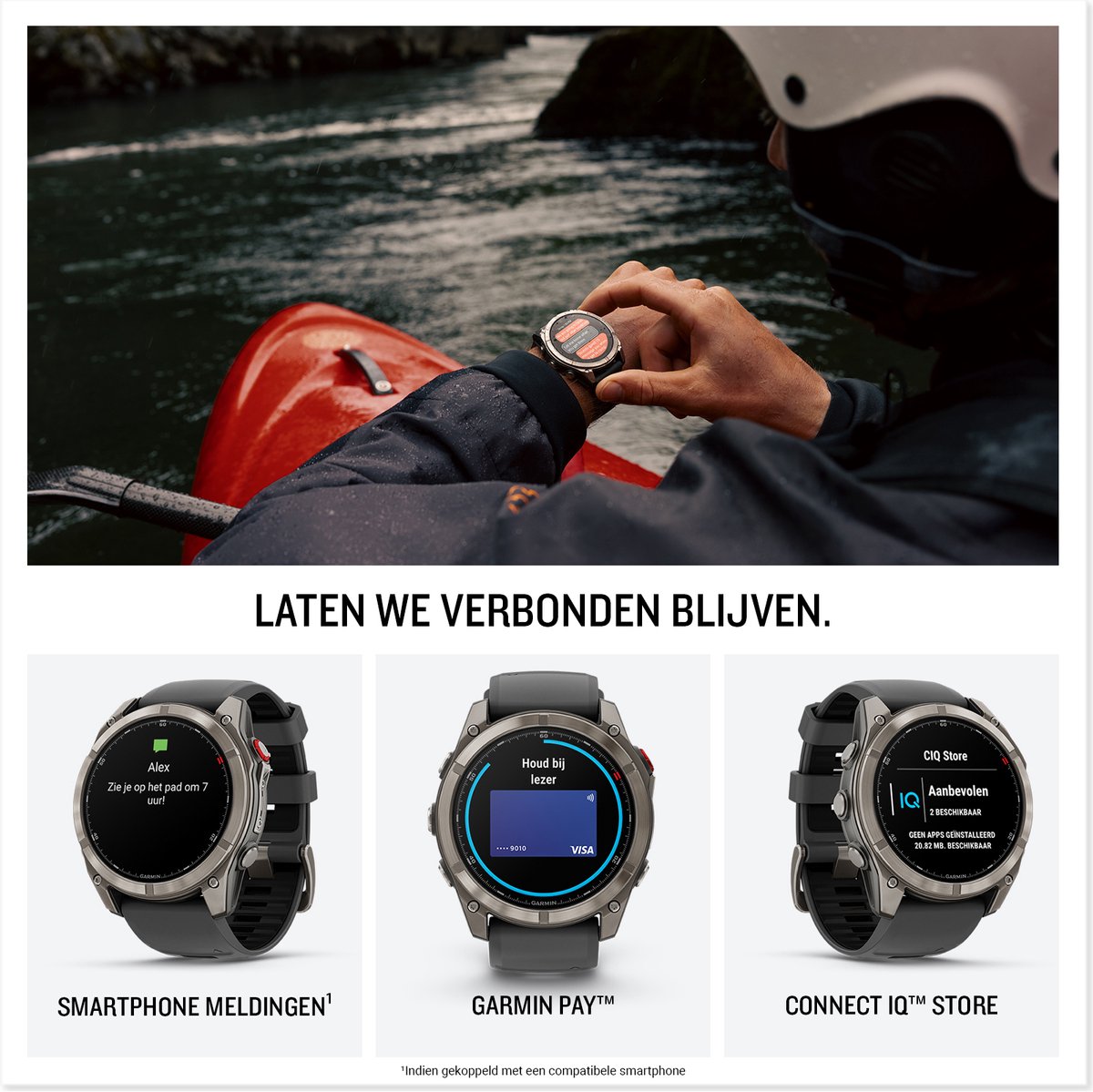 Garmin fenix 8 Pro - Premium multisport smartwatch met inReach thumbnail 7