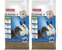 2x Beaphar Care+ Konijn Adult 10 kg