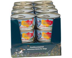24x Renske Blik Vers Gestoomd Complete Menu Kip - Rund 95 gr