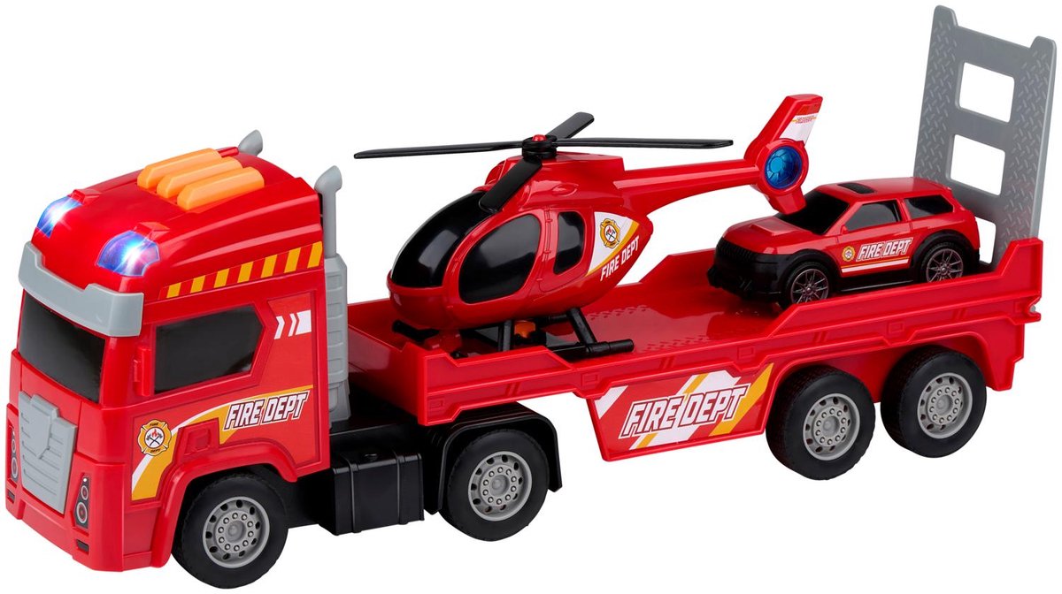 Eddy Toys Brandweerwagen 3 Stuks