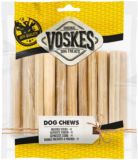 Voskes Geperste Staven M - 10 x 20 stuks - Voordeelverpakking