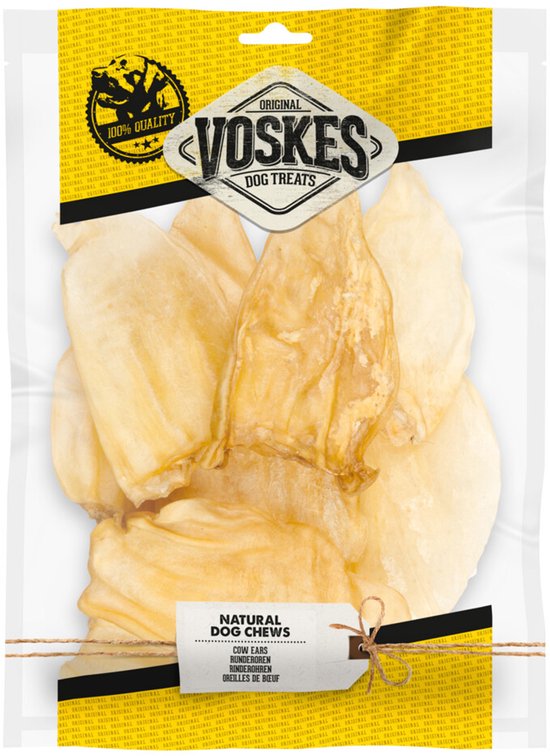Voskes Runderoren - 8 x 8 stuks - Voordeelverpakking