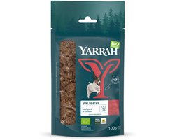 10x Yarrah Bio Hondensnack Mini Bites 100 gr