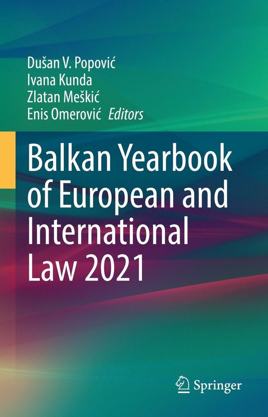 Law and Criminology (R0) - Balkan Yearbook of European and I ... - cover