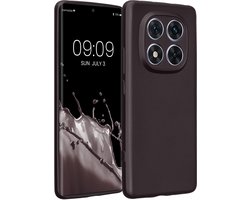 kwmobile metallic telefoonhoesje van TPU - geschikt voor Xiaomi Redmi Note 14 Pro 5G / Poco X7 - Flexible case voor smartphone - In metallic braam
