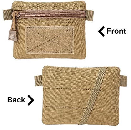 Bracelet Portefeuille Alomejor - Bandeau Velours Avec Poche Zippée Imperméable - Pour Clés, Cartes, Argent - Course à Pied, Sport, Voyage
