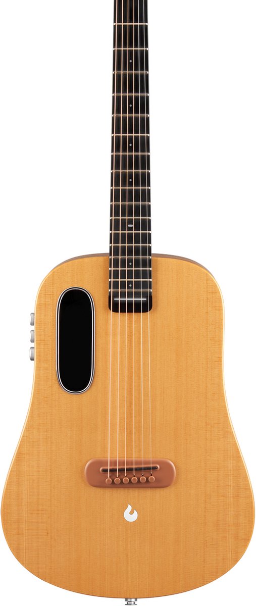 LAVA ME Air Spruce Woodgrain Brown – Smart Gitaar met FreeBoost™ Technologie