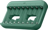 GP Charge&Save Batterijlader AA/AAA - Snellader USB-C 8-slot, individuele laadsleuven - Batterij oplader met LED-indicator, Veiligheidsfuncties - Zonder batterijen & adapter