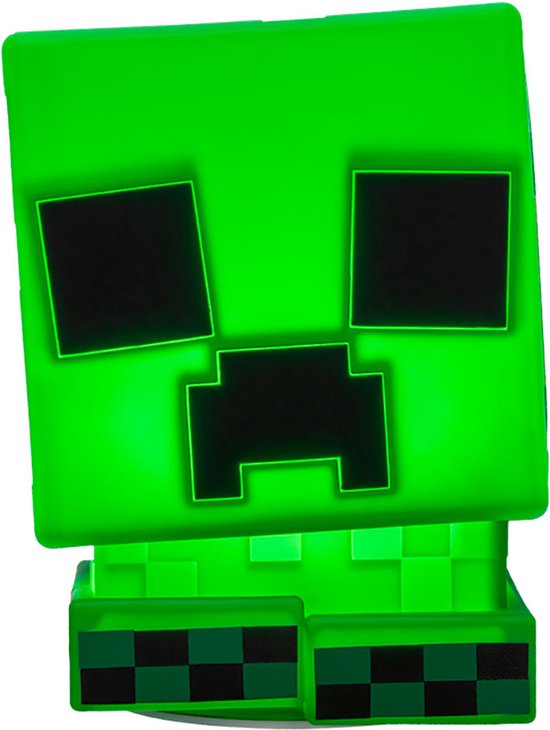 Minecraft - Creeper - SquishyGlo - Oplaadbare Siliconen Lamp van JINX — afbeelding 2