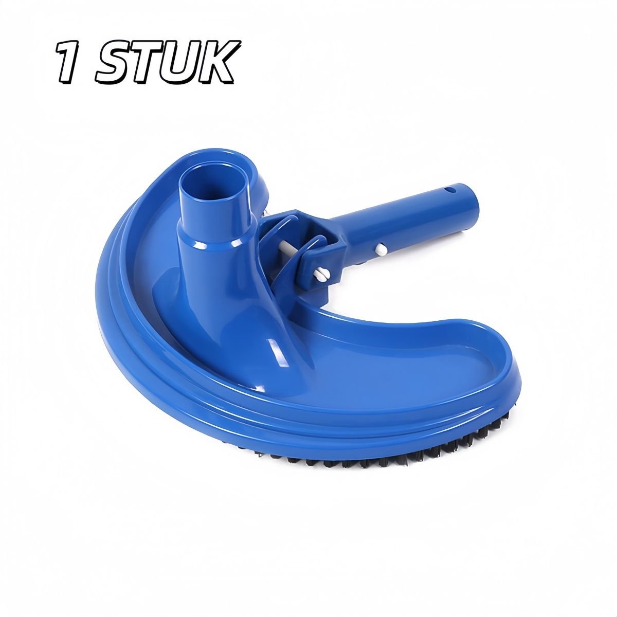 1 - Zwembadstofzuigerborstelkop - Nylon borstelharen - Voor inbouwzwembaden - Zwembadborstel - Zwembadreinigingsapparatuur - Polypropyleen