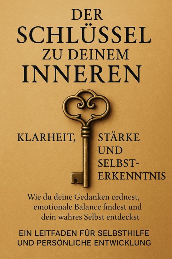Der Schlüssel zu deinem Inneren: Klarheit, Stärke und Selb ... - cover