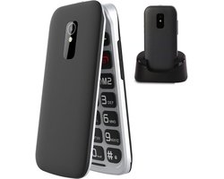 DailySupplies® Senioren Mobiele Telefoon 4g - Senioren GSM - Zwart