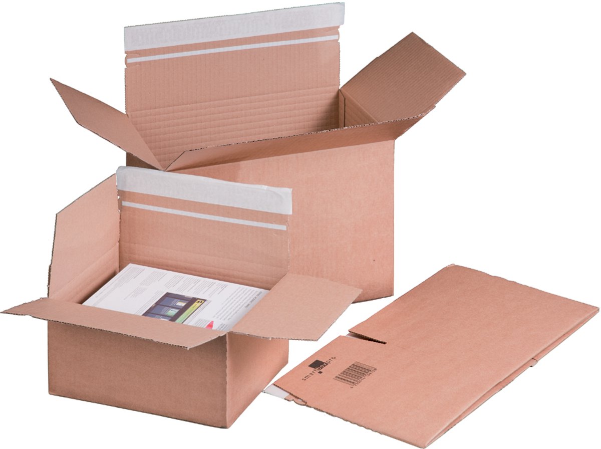 Bankers Box verzenddozen Fastfold A3+ met variabele hoogte bruin