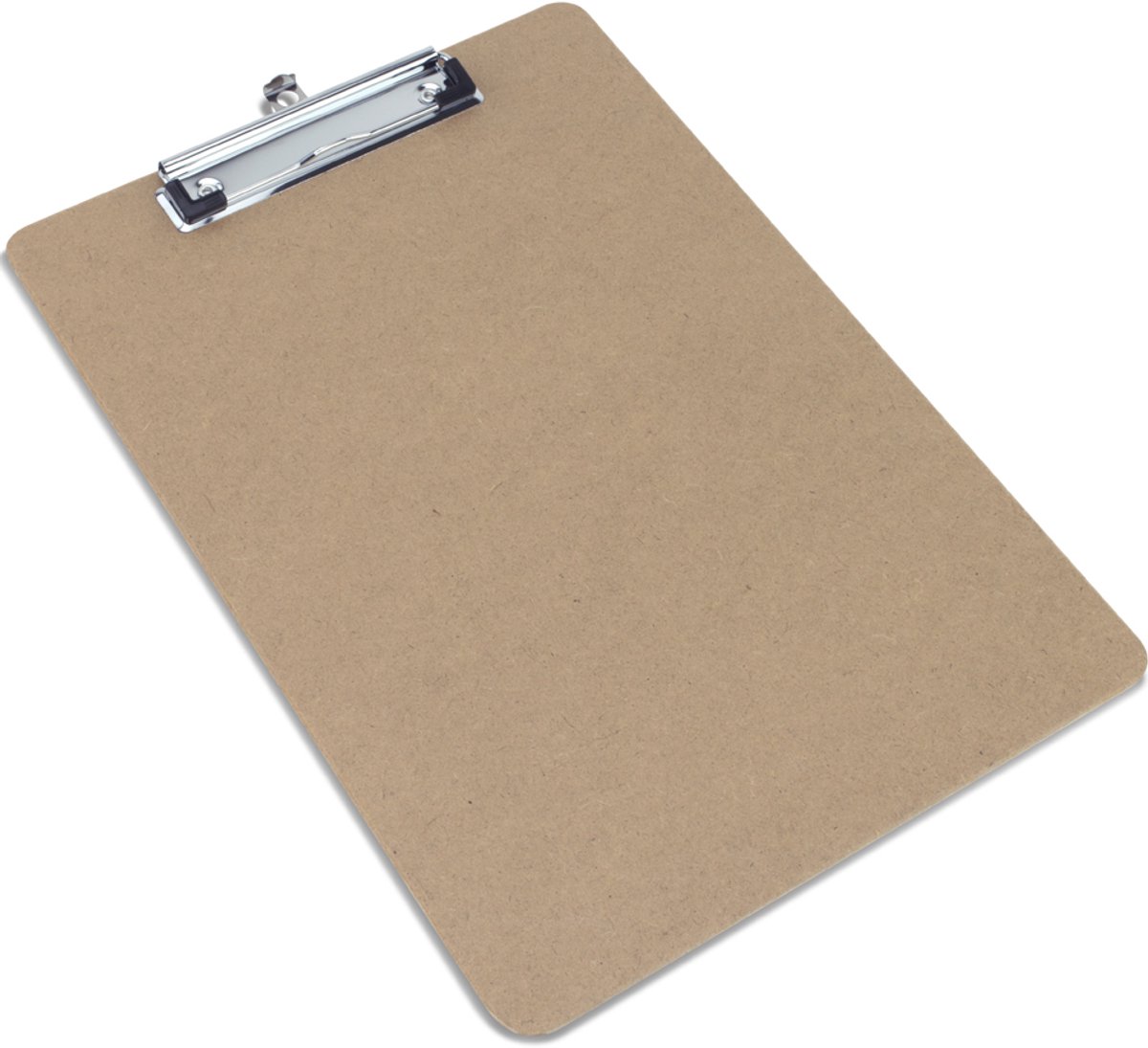 RAPESCO klembord, hardboard, DIN A4, bruin, klembeugel