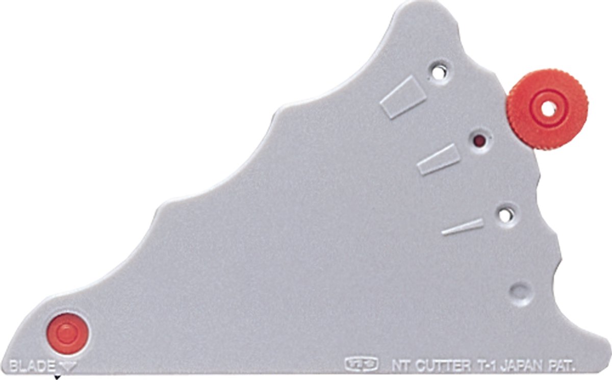 NT Cutter Stanley mes met kunststof behuizing, 18mm mes, beige