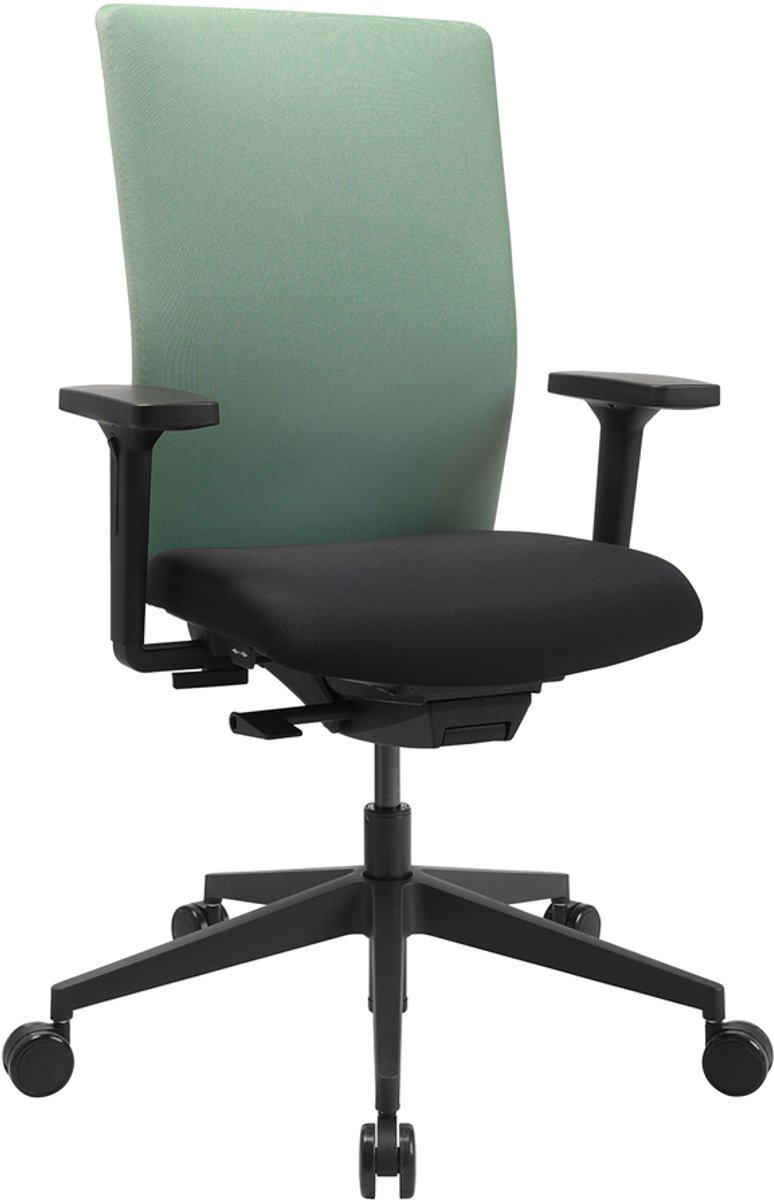 Topstar Kantoordraaistoel 'Airwork G', zwart / mintgroen