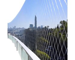 MKSS® Kattennet Balkon - Kattengaas - 1000x300