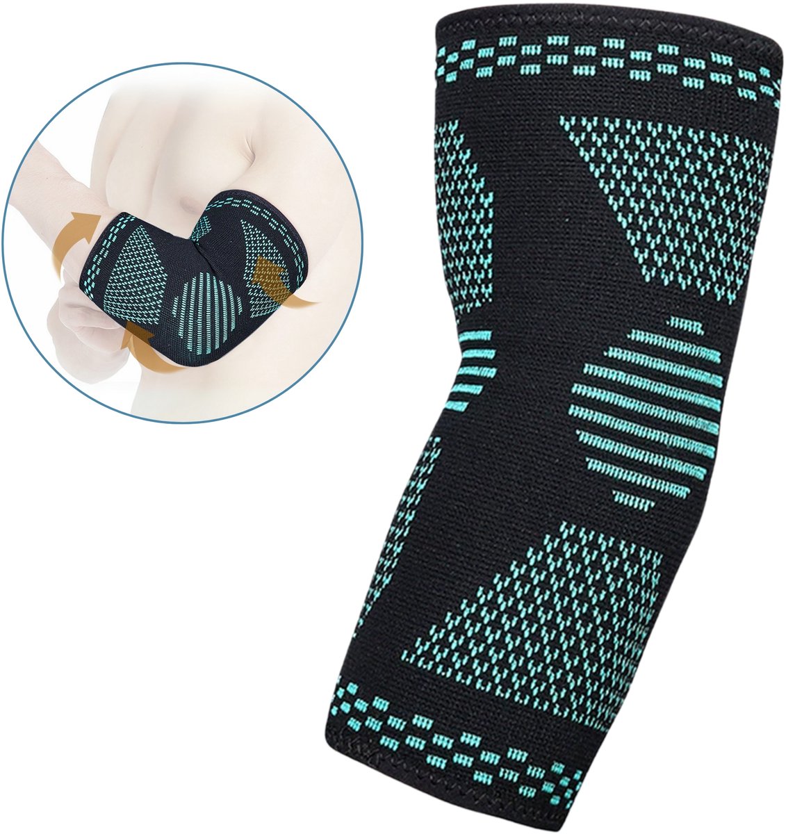 Caresense Elleboogbrace - Tennisarm Brace - Elleboog brace - maat S