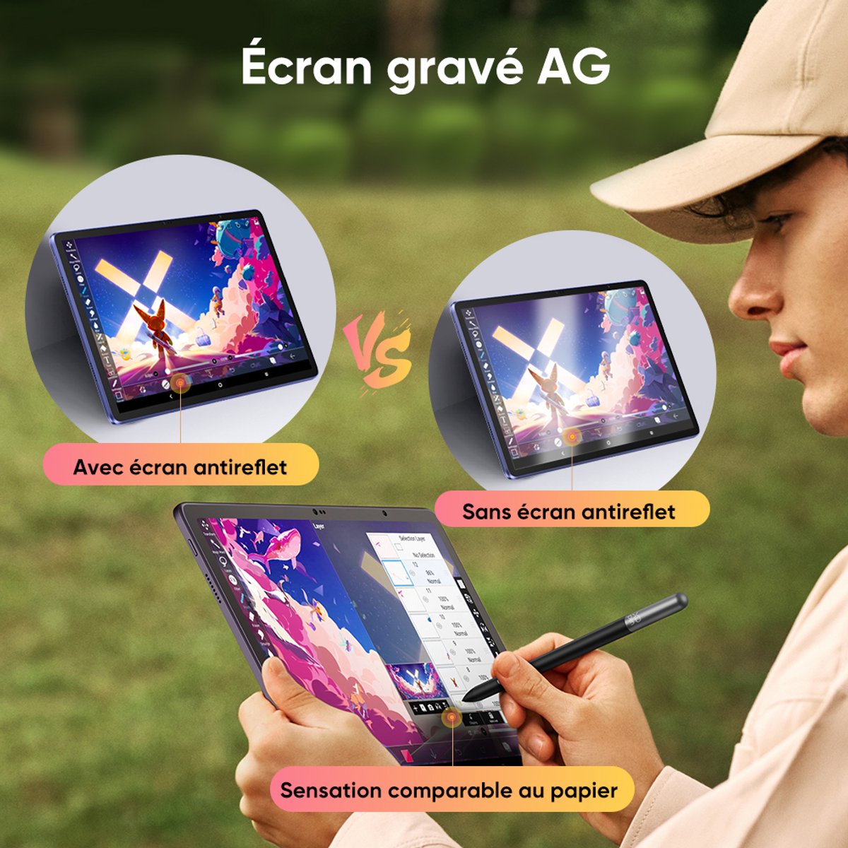 XPPen Magic Drawing Pad - Grafisch tablet - 12,2 inch - Android 14
