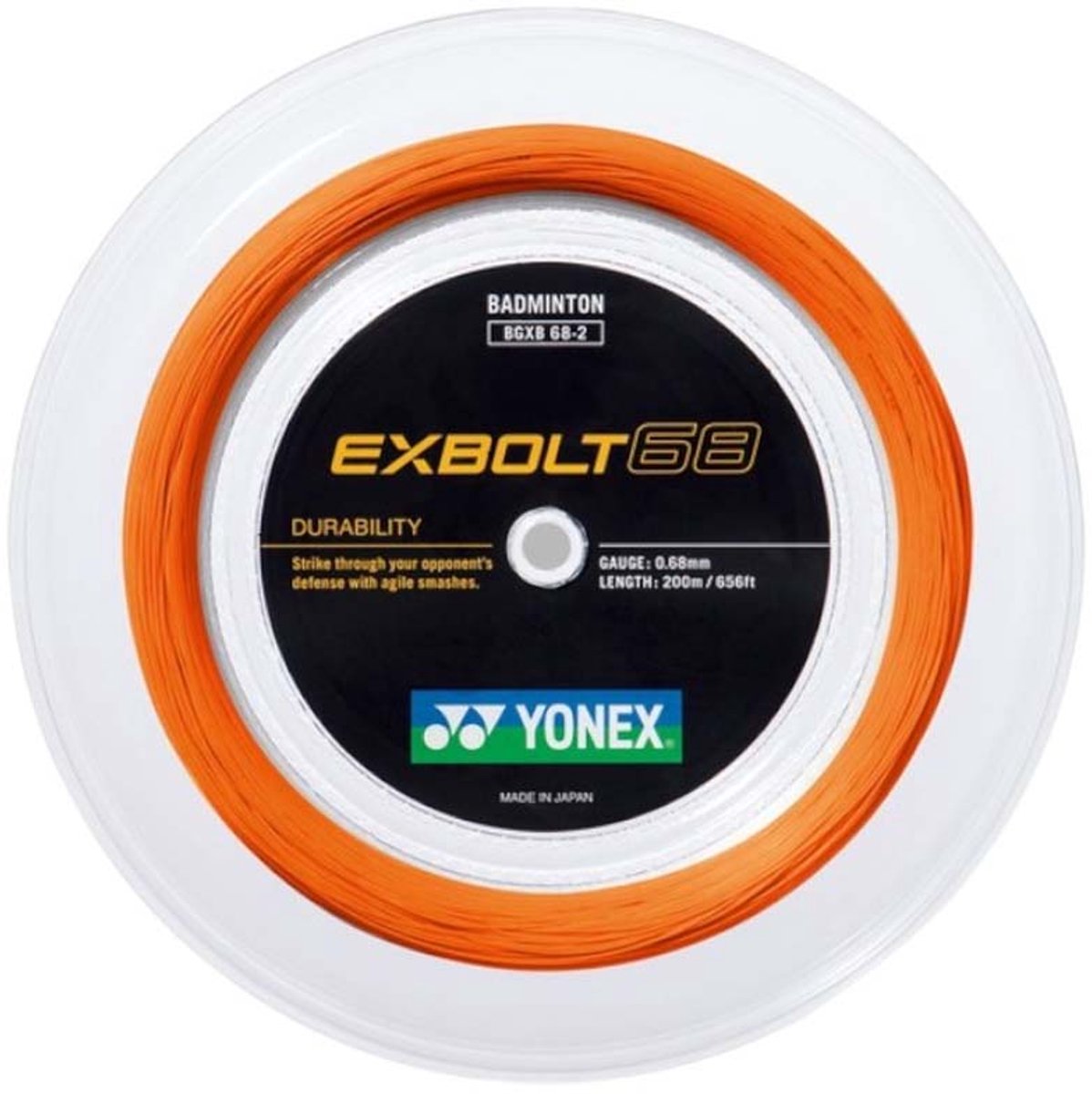 Yonex Exbolt-68 - 200 m - Oranje