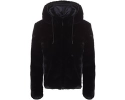 Rehall Fluffy-r Fleece Met Volledige Rits Zwart M Vrouw