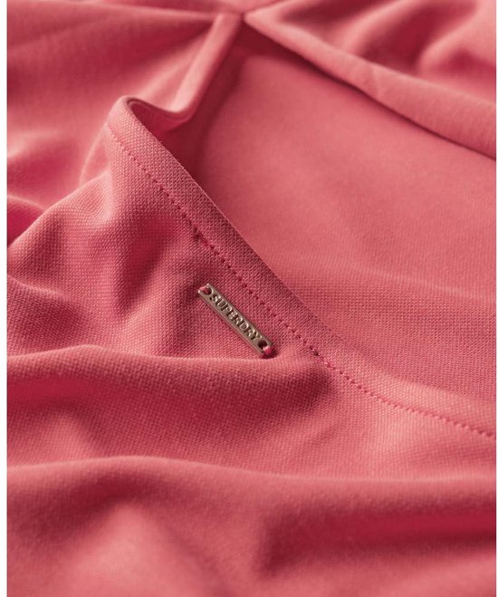 Superdry - Jersey midi-jurk met gedraaide achterkant - Dames - Jurken