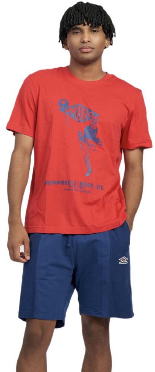 Umbro Humphreys Bros T-shirt Met Korte Mouwen Oranje 2XL Man