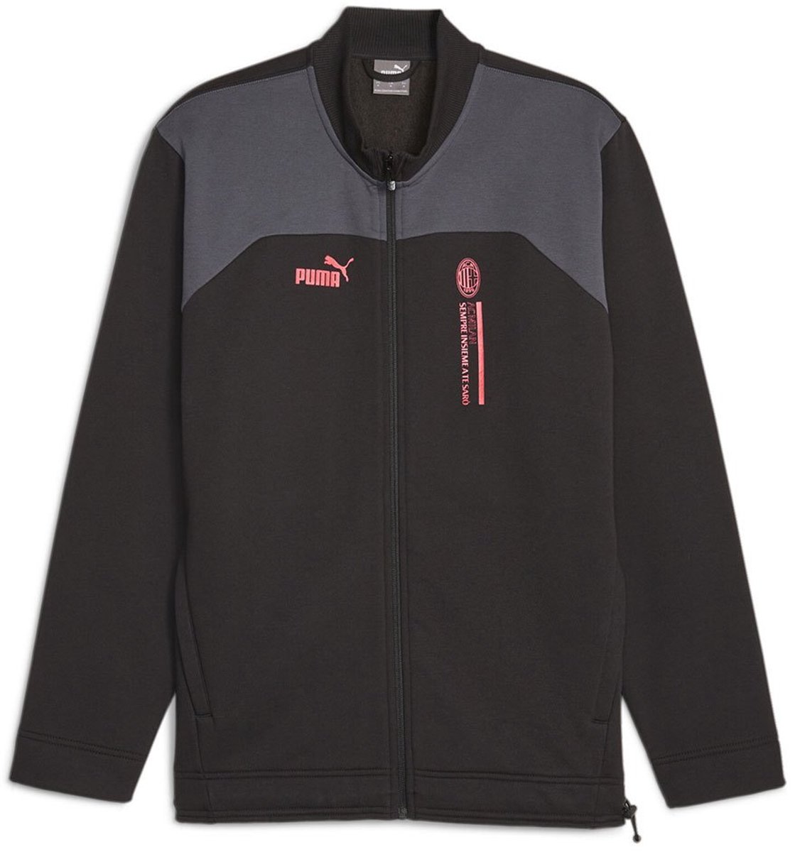Puma Acm Football Culture Jas Zwart M Man,Vrouw