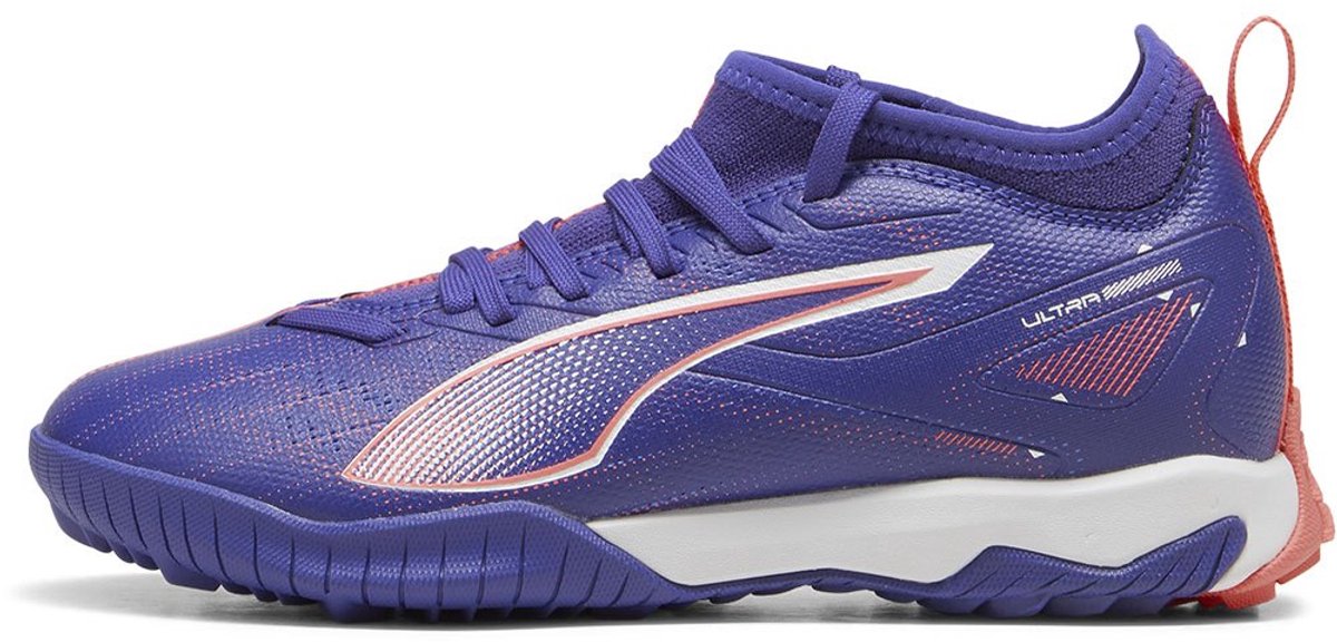 Puma Ultra 5 Match Tt + Mid Jr Voetbalschoenen Paars EU 34 1/2 Jongens,Meisjes