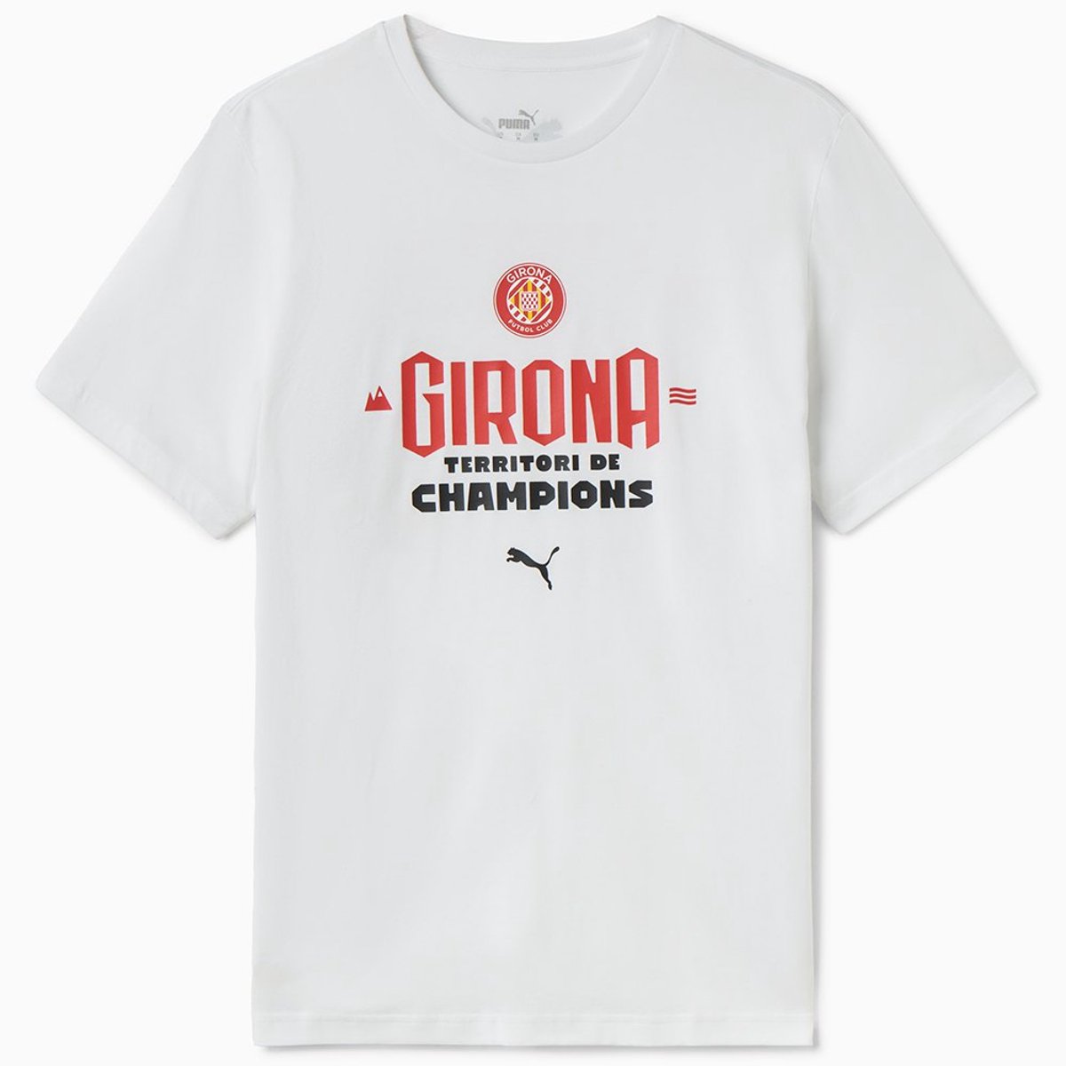 Puma Girona Fc We´re Tossuts T-shirt Met Korte Mouwen Wit XL Man,Vrouw