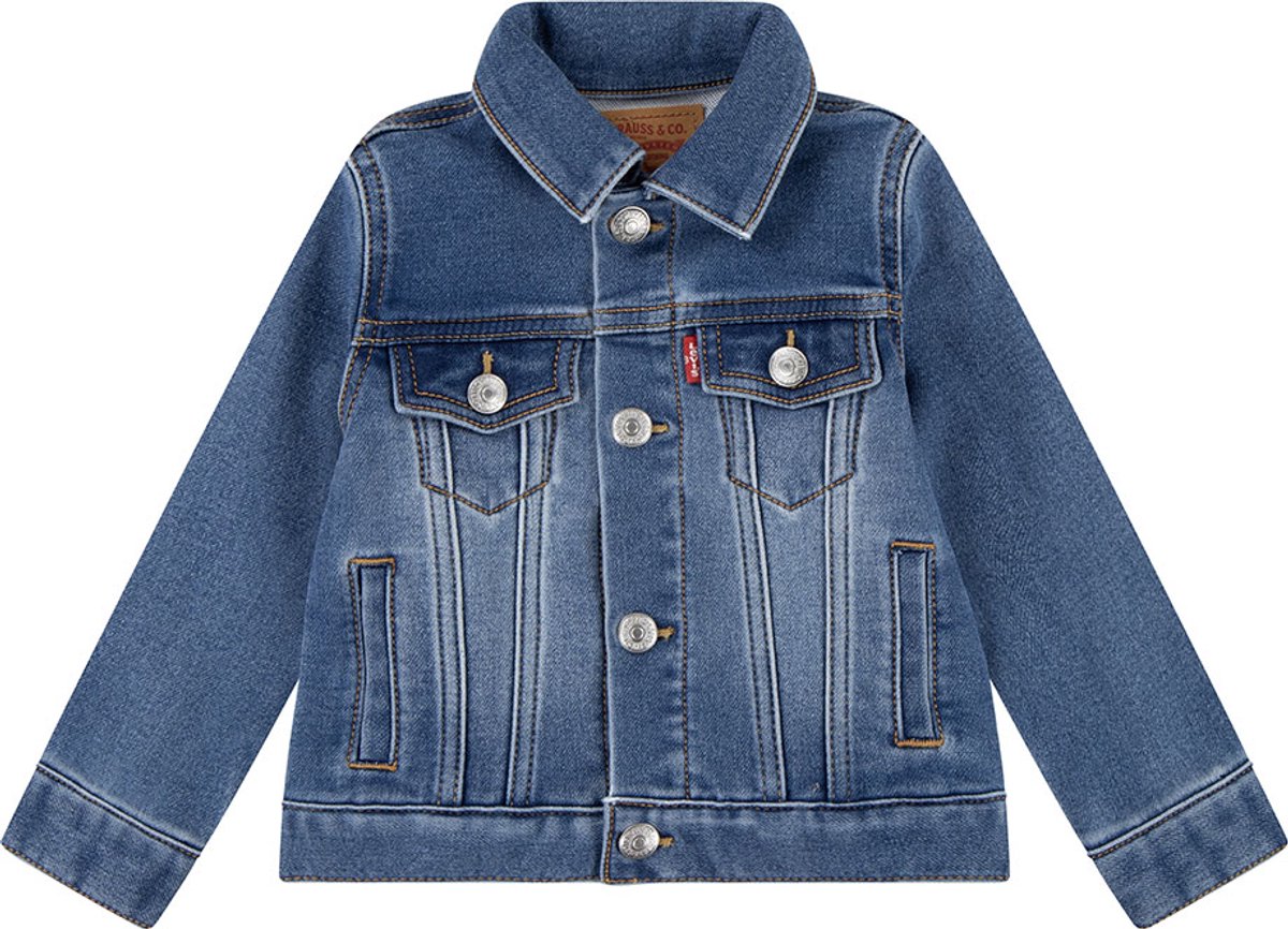 Levi´s ® Kids My First Trucker Jas 9 Months Jongens Meisjes Blauw