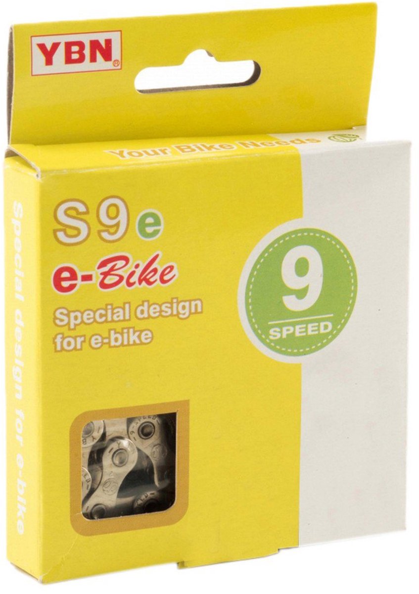 Yaban E-bike 9s Reinforced Ketting Zilver 136 Links
