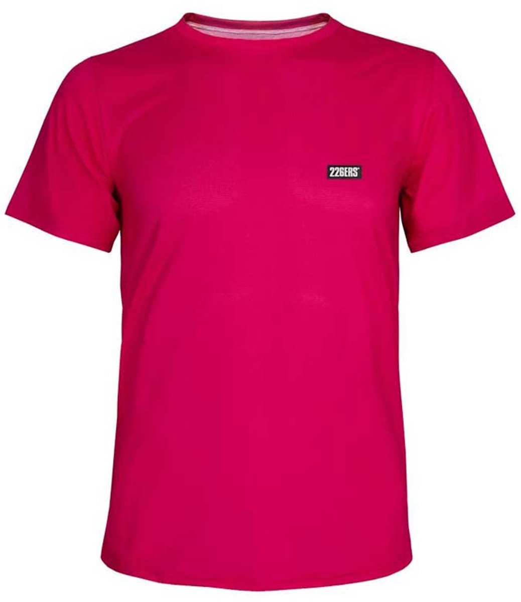 226ers Color Block T-shirt Met Korte Mouwen Roze