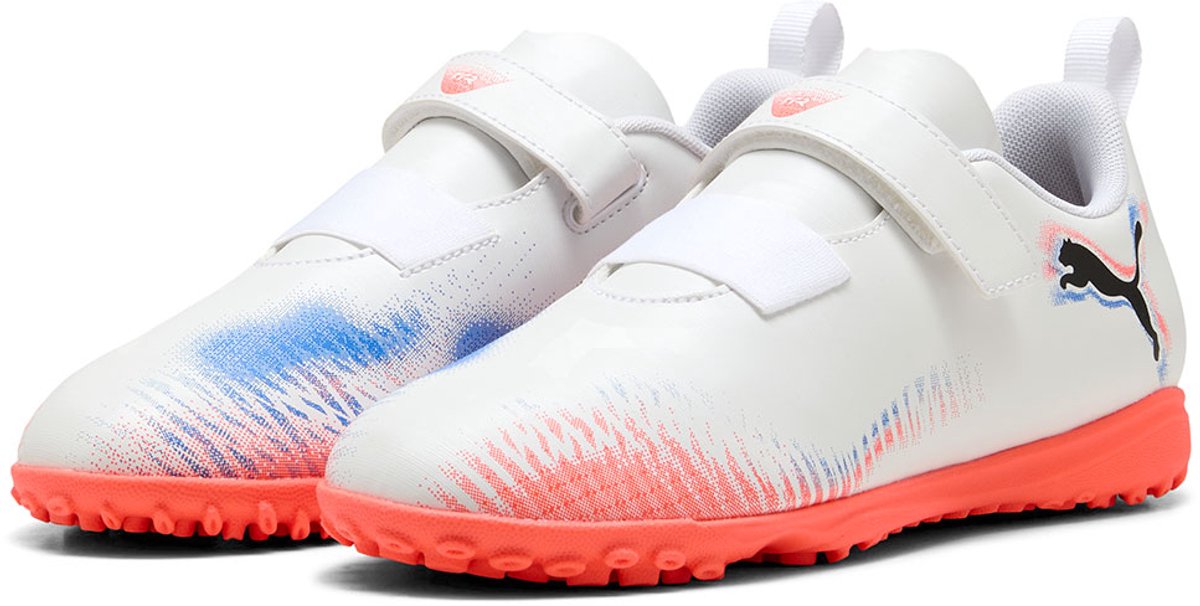 Puma Future 8 Play V Junior Tf Voetbalschoenen Voor Kinderen Wit EU 36