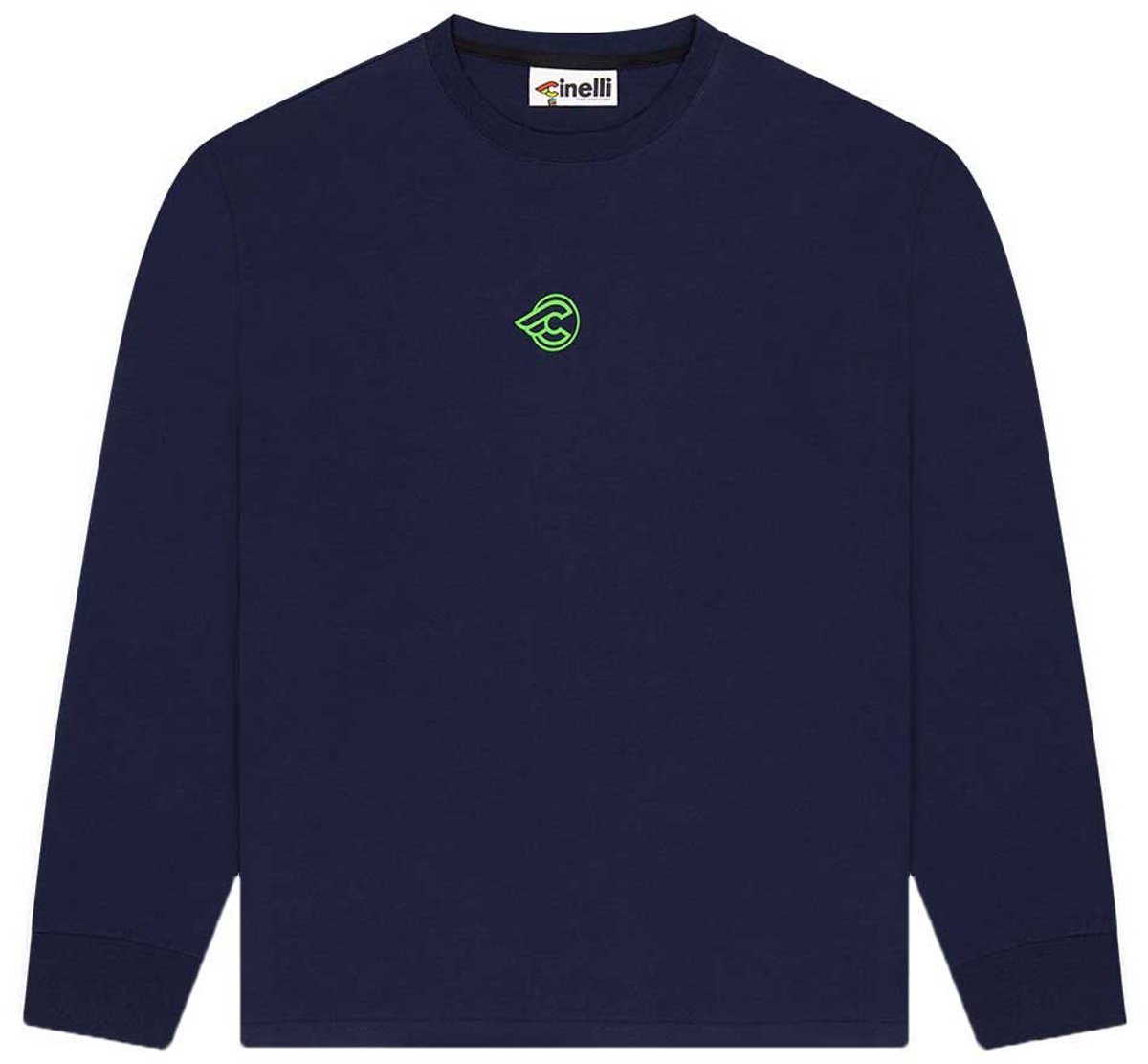 Cinelli Pill T-shirt Met Lange Mouwen Blauw