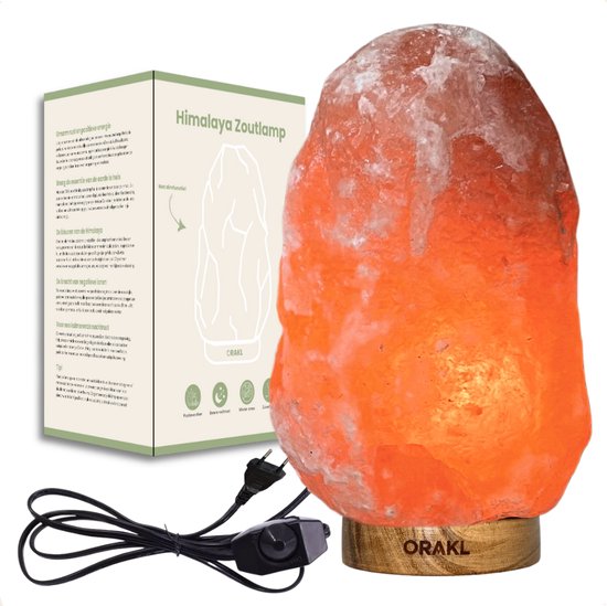 Orakl® Dimbare Himalaya Zoutlamp (4-6 kg)