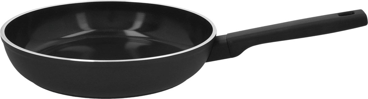 Demeyere Alu Comfort 3 Koekenpan – Ceraforce Keramische Antikleeflaag – Koekenpan Inductie – 24 cm – PTFE-vrij