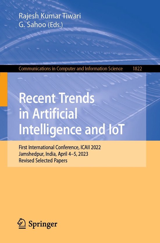 Springer Nature Proceedings Computer Science - Recent Trends ... - cover