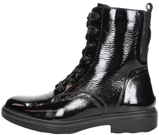 Tamaris Bottes à lacets à lacets Laque noir - Taille 37