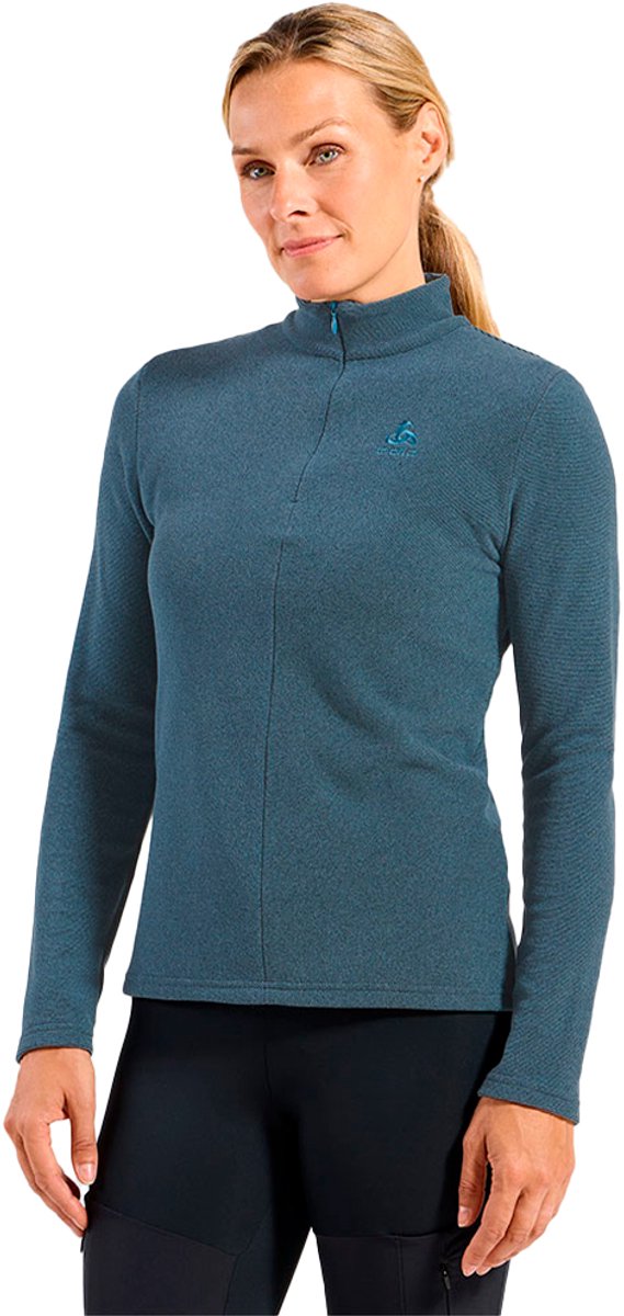 Odlo Roy Ml Fleece Vrouw Zwart