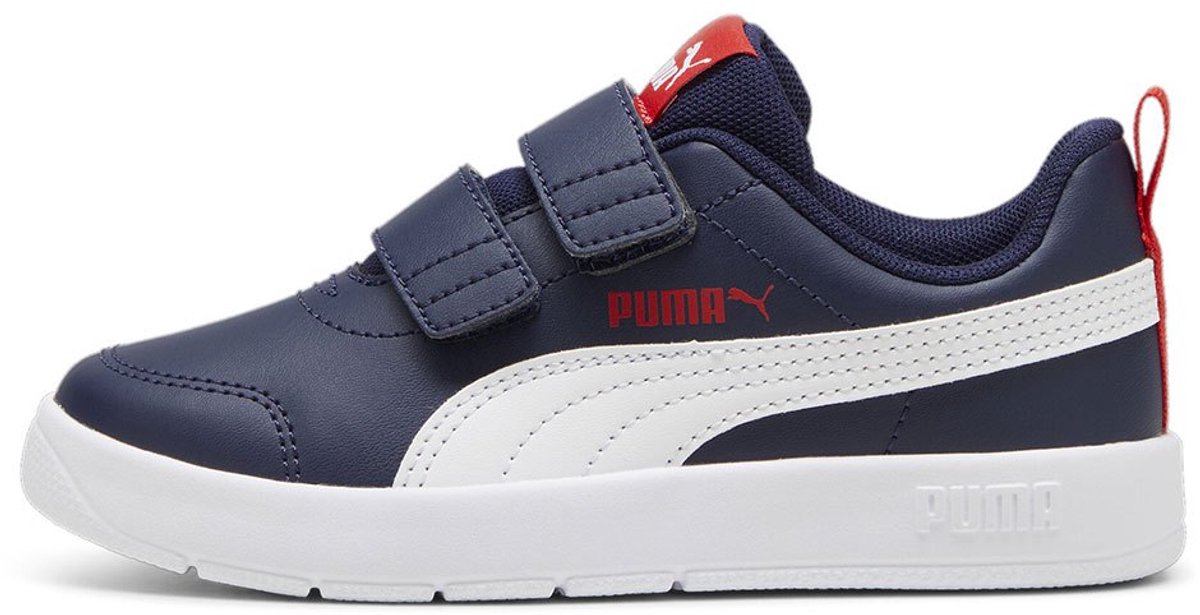 Puma Courtflex V3 V Ps Schoenen 1/2 Kinderen Marineblauw