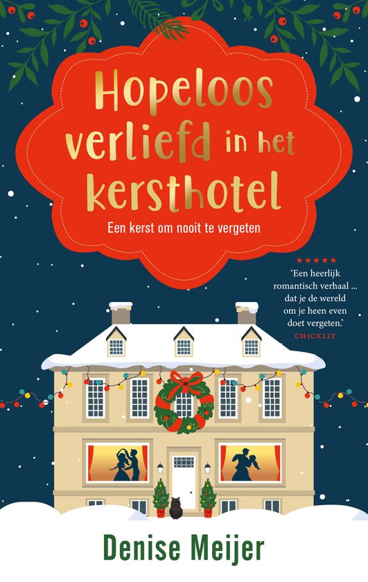 Hopeloos verliefd in het kersthotel - cover