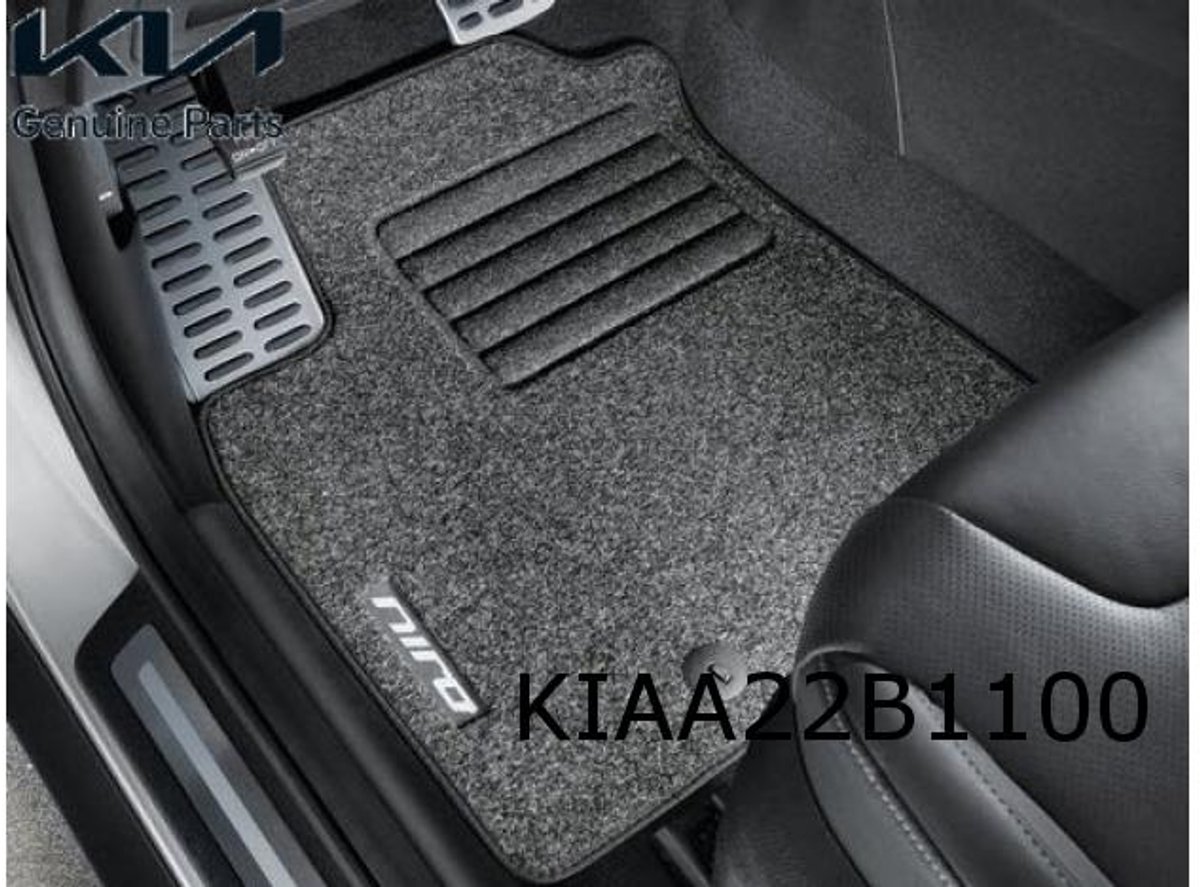 Kia Niro Mattenset standaard (4x) tekst "Niro" Origineel! G5141ADE00