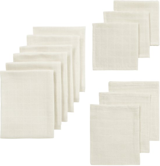 Meyco Baby Nature Starterset - Hydrofiel - 12-Pack