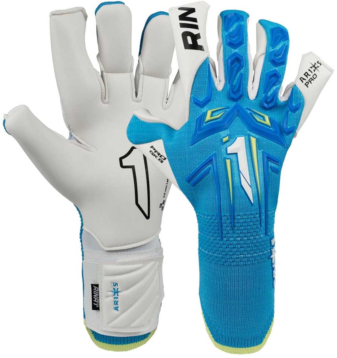 Rinat Aries X Pro Keepershandschoenen Blauw 8