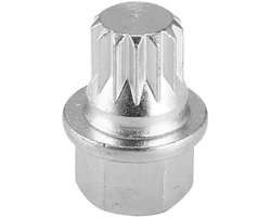 ST TRADING Auto anti-diefstal wielslot wielmoer schroefverwijdering 13 tanden (punt) voor VW en Audi - Sleutel ABC2/13PT