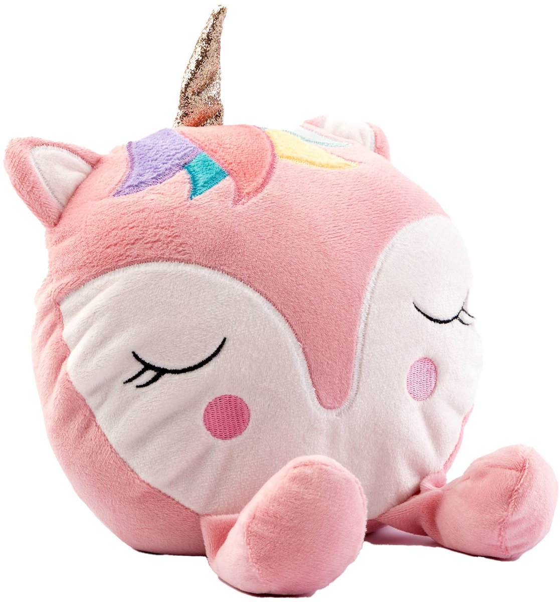 UNICORN - deurstopper 18x20 cm - eenhoorn - Seashell Pink - roze